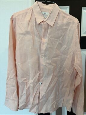 Men's Light Pink Dress Shirt